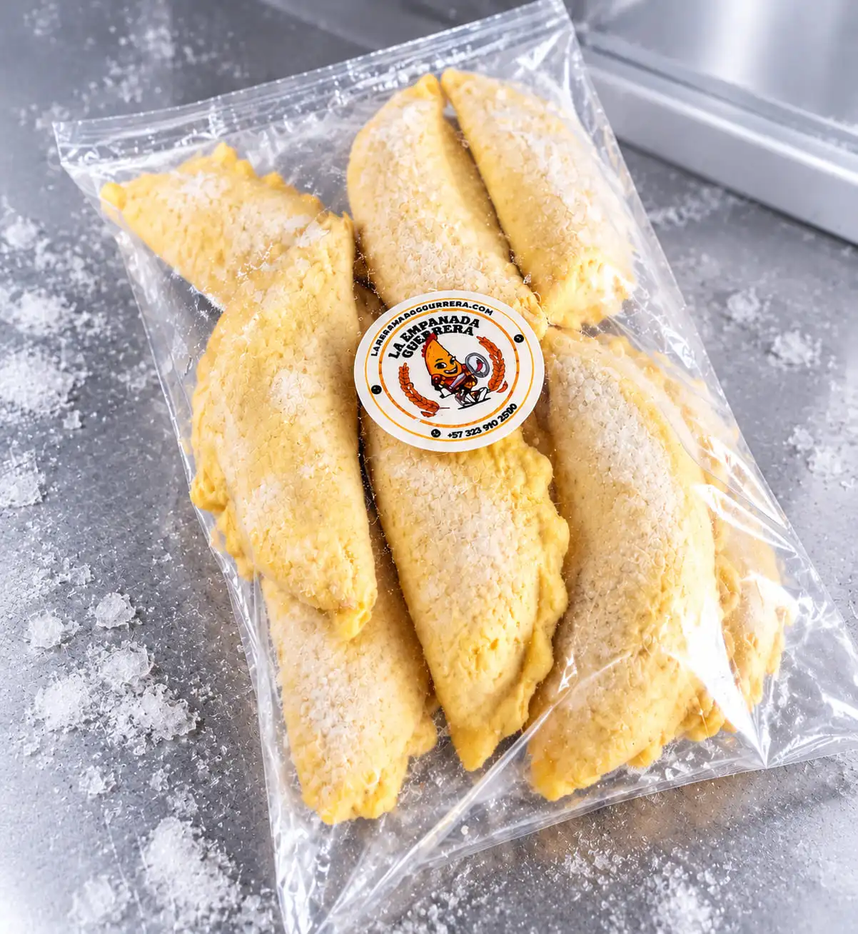 Empanada papa y pollo