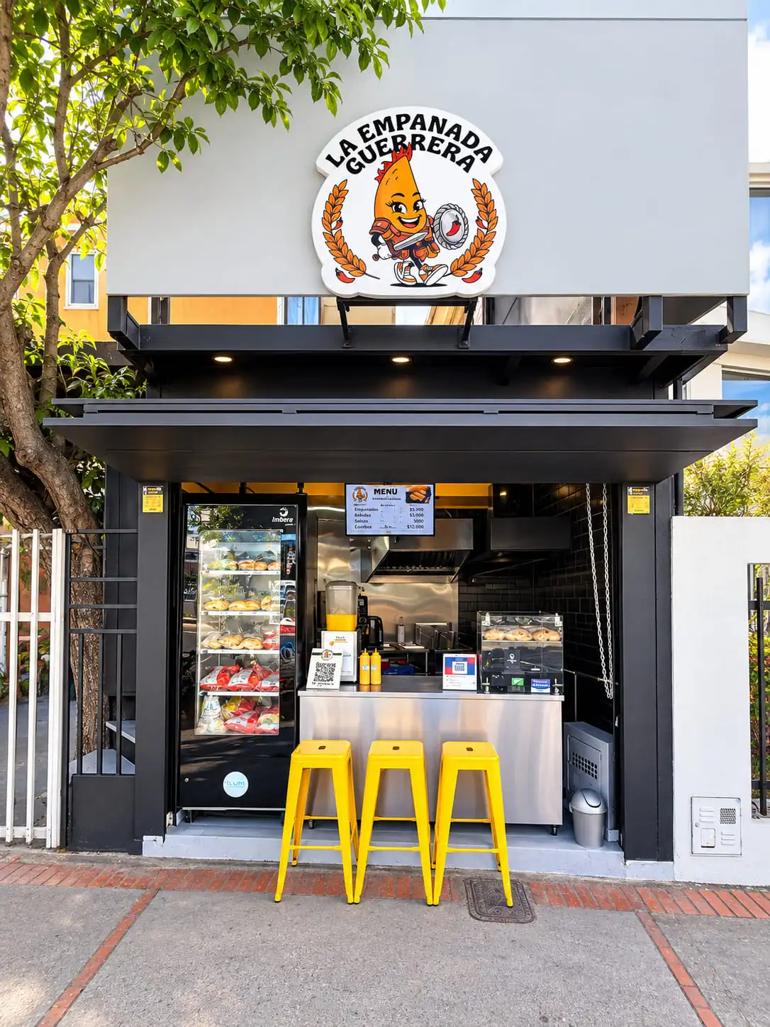 Primer punto de venta de La Empanada Guerrera